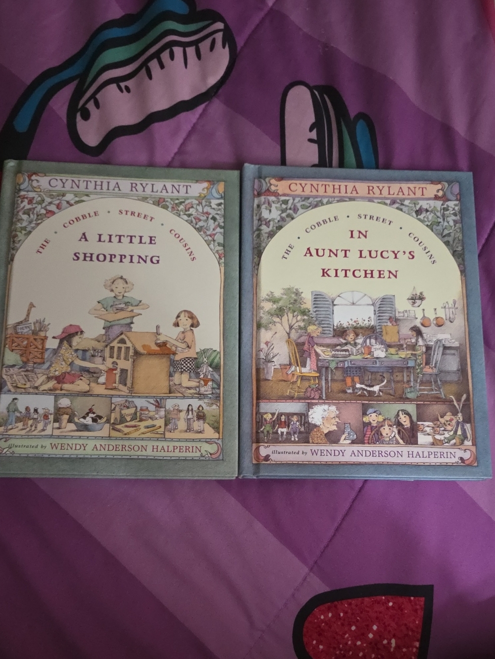 The Cobble Street Cousins Series Written By Cynthia Rylant Hardcover  Books 1/ 2
